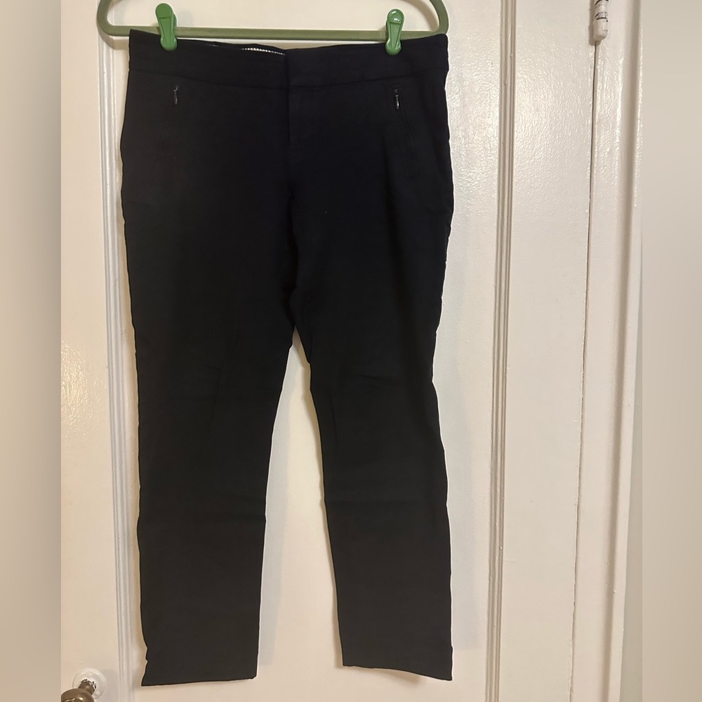 Navy Banana Republic skinny pants, size 8S